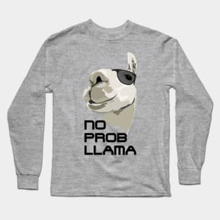 No Prob Llama Long Sleeve T-Shirt